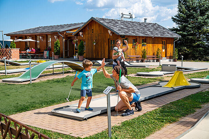 Minigolfanlage Minigolf
